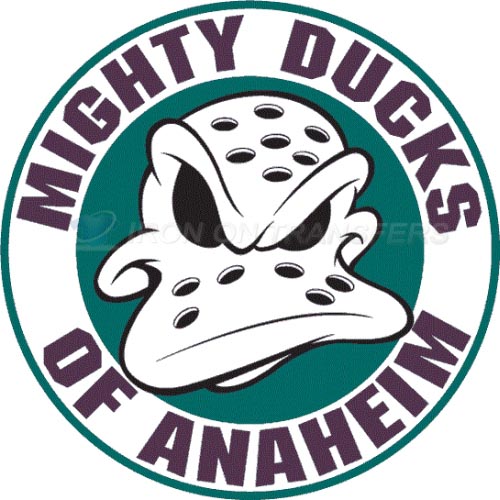 Anaheim Ducks Iron-on Stickers (Heat Transfers)NO.60